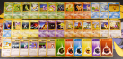 HP Japanese COMPLETE Pokemon BASE/EXPANSION-PACK Set 38-Card COMMON Non-Holo 102 - Image 1