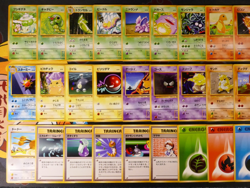 HP Japanese COMPLETE Pokemon BASE/EXPANSION-PACK Set 38-Card COMMON Non-Holo 102 - Image 2