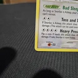 Snorlax Pokemon TCG Rising Rivals Common Card #81/111 DMG - Image 2