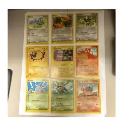 2002-03 Pokemon TCG E-Reader English 9-Card Lot Vibrava Mareep Neo Destiny - Image 1