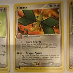 2002-03 Pokemon TCG E-Reader English 9-Card Lot Vibrava Mareep Neo Destiny - Image 2