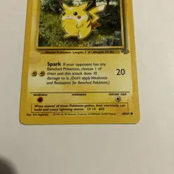 Pikachu Pokemon Card, 1995, 60/64, VGC, Basic, Look, - Image 2