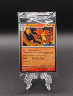Pokemon TCG: Chaos Rising Delphox 013/086 Stamped Promo SEALED - Image 1
