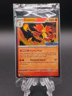 Pokemon TCG: Chaos Rising Delphox 013/086 Stamped Promo SEALED - Image 2