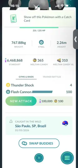 Pokemon Go Shiny Melmetal ( Max CP) - Image 2