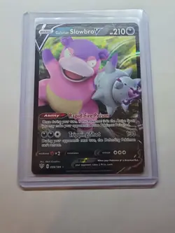 Galarian Slowbro V 099/189 Pokemon TCG Darkness Ablaze Ultra Rare NM - Image 3
