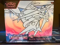 x2 Pokemon Center Exclusive Chaos Rising ETBs Elite Trainer Boxes Set Of Two - Image 3