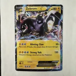 Pokemon Zekrom EX Promo Holo Black & White BW38 180 HP English - Image 1