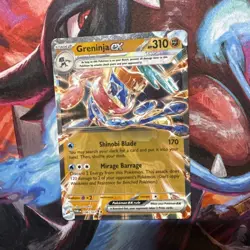 Greninja ex 106/167 - Twilight Masquerade - Pokemon TCG - Double Rare - Image 1