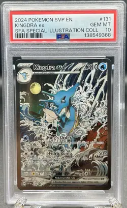 Pokemon Kindra EX 131 Scarlet & Violet Black Star Promo PSA 10 Gem Mint - Image 1