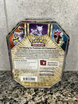 Pokemon 2016 Shiny Gyrados EX Triple Power Tin Sealed - Image 2