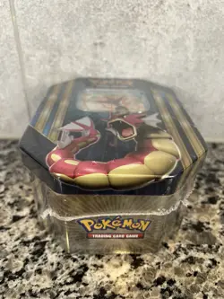 Pokemon 2016 Shiny Gyrados EX Triple Power Tin Sealed - Image 3