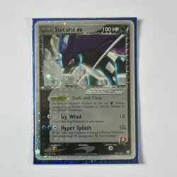 Pokemon TCG Rocket’s Suicune ex 105/109 EX Team Rocket Returns Holo - Image 3