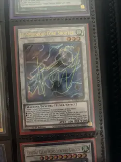Yu-Gi-Oh! TCG Hi-Speedroid Cork Shooter LED8-EN004 1st Edition Ultra Rare - Image 1