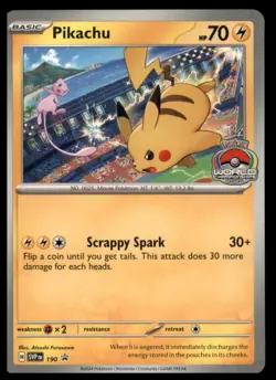 Pikachu - Promo SV: Scarlet & Violet Promo Cards 190 NM - Image 1