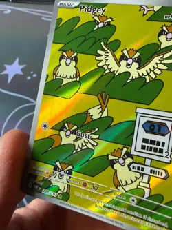Pidgey - 207/197 - Obsidian Flames - Pokemon Illustration Rare NM TCG Card - Image 4