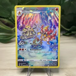 Magmortar GG03 Crown Zenith Galarian Gallery Pokemon Card NM - Image 1