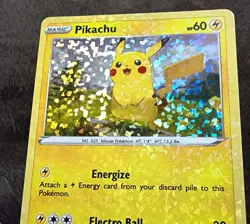 PROMO Pikachu 7/15 Holo McDonald’s 2022 Pokemon Card TCG MASSIVE BLEED ERROR - Image 3