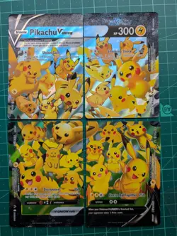 Pokemon TCG - Pikachu V-Union - SWSH139-142 - Black Star Promo - All 4 Cards NM - Image 1