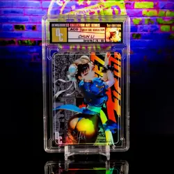 Chun Li Waifu Card Limited #/99 Gold Demigoddess Collection SLAB Street Fighter - Image 1
