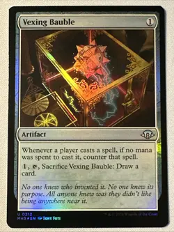 MTG / Vexing Bauble / MH3 / #212 / FOIL / Uncommon / NM - Image 1