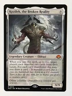 Kozilek, the Broken Reality Modern Horizons 3 Non-Foil MTG NM - Image 1