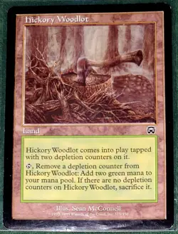 Hickory Woodlot Mercadian Masques Regular MP Magic The Gathering MTG - Image 1