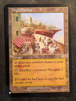 High Market - The List (Mercadian Masques) (MTG) - Image 1