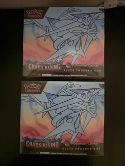 Pokemon Center Mega Evolution Chaos Rising Elite Trainer Box PC ETB (QTY 2) - Image 1