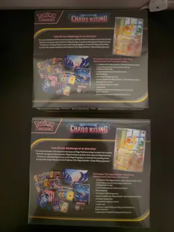 Pokemon Center Mega Evolution Chaos Rising Elite Trainer Box PC ETB (QTY 2) - Image 2