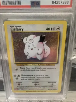 PSA 9 Gem Mint Clefairy 013/034 CLC Pokemon TCG Classic Holo Rare 2023 Slab - Image 2