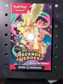 POKEMON MEGA EVOLUTION ASCENDED HEROES SEALED BOOSTER BUNDLE - Image 1