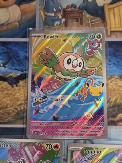 Pokemon TCG First Partner Illustration Collection Series 1 Gen 7 Alola Starters - Image 3