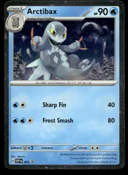 Arctibax (Cosmos Holo) 064 Holo P Scarlet & Violet Promo Pokemon Holo NM - Image 1