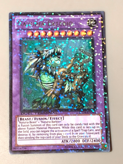 yugioh Naturia Exterio DT04-EN085 Ultra Parallel Rare Near Mint - Image 2