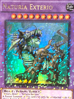 yugioh Naturia Exterio DT04-EN085 Ultra Parallel Rare Near Mint - Image 4