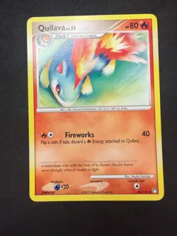 Quilava 60/123 | Uncommon | DP Mysterious Treasures Pokemon Card | LP+ - Image 1