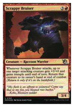 Scrappy Bruiser (Foil) March of the Machine MTG - NM+ - Image 1