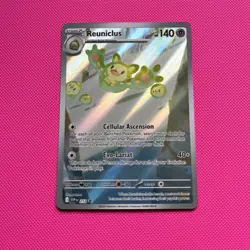 Pokemon TCG Card Reuniclus SVP 212 Illustration Rare Black Star Promo - NM - Image 1