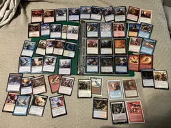MTG Binder Variety Of Magic The Gathering Cards - Vintage -Onward!+ Mythic/rare! - Image 1