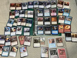 MTG Binder Variety Of Magic The Gathering Cards - Vintage -Onward!+ Mythic/rare! - Image 2