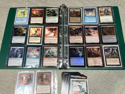 MTG Binder Variety Of Magic The Gathering Cards - Vintage -Onward!+ Mythic/rare! - Image 5
