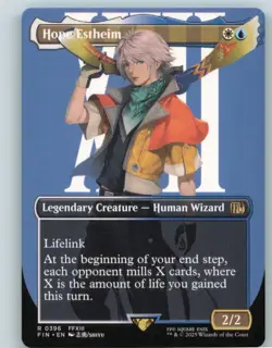 Hope Estheim (Borderless) 396 Rare FINAL FANTASY Magic: The Gathering Near Mint - Image 1