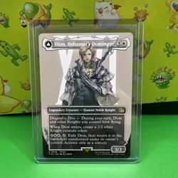 MTG, Dion, Bahamut's Dominant (Borderless) Final Fantasy Regular 376 - Image 1