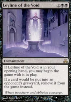 MTG Leyline of the Void, Guildpact, Heavily Played, English - Image 1