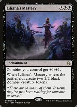 2x Liliana's Mastery Amonkhet LP MTG - Image 1