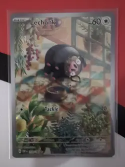 Pokemon TCG Lechonk 209/197 Obsidian Flames Illustration Rare NM - Image 1