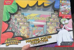 Pokemon TCG Ascended Heroes Premium Poster Collection Mega Gardevoir Promo - Image 1