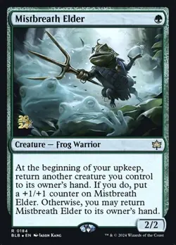 Mistbreath Elder - Foil Prerelease Promo BLB NM MTG - Image 1