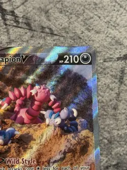 Pokemon TCG Drapion V Crown Zenith Holo Card GG49/GG70 Rare - Image 3